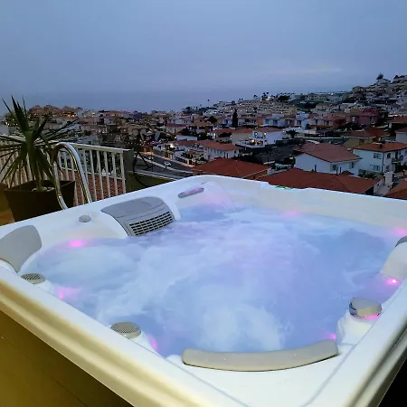 Casa Bonita Beautiful Panorama & Private Jacuzzi 公寓 Arguineguin